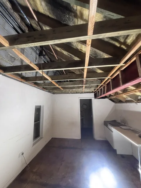 Controlled artex plasterboard strip-out in Plaistow