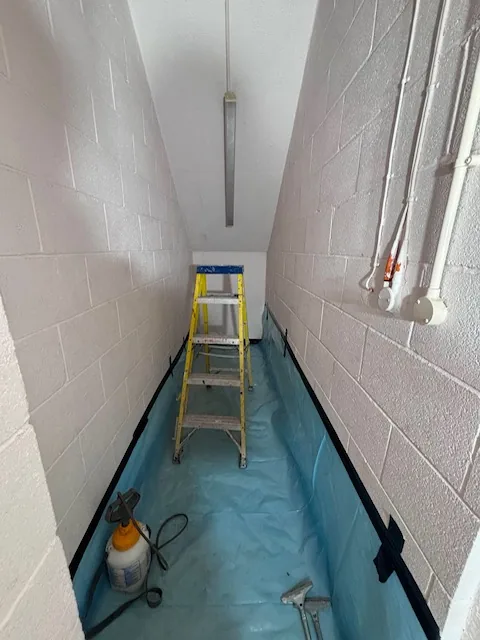 HSE-licensed asbestos gasket strip-out in E13