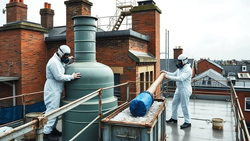 Water Tank & Flue Removal in Plaistow — HSE-licensed specialists